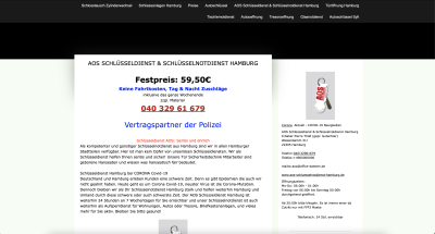 AOS Schlüsseldienst & Schlüsselnotdienst Hamburg